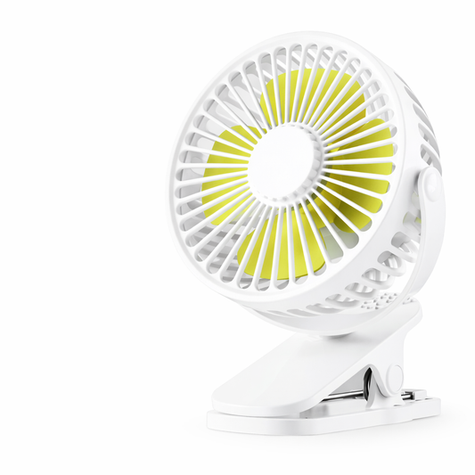 Ultra-Quiet Mini Clip Fan