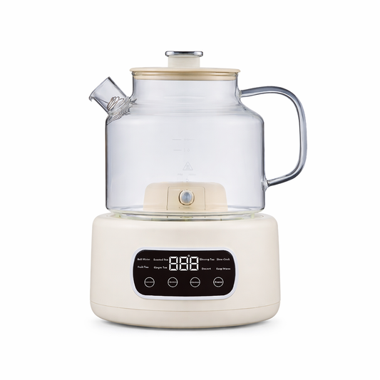 1.2L Adjustable Temperature Glass Electric Kettle