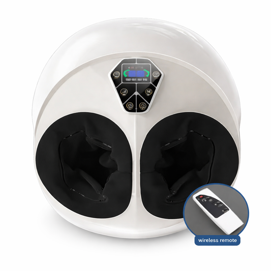 Deep Kneading Heated Foot Massager with Vibration & Acupressure