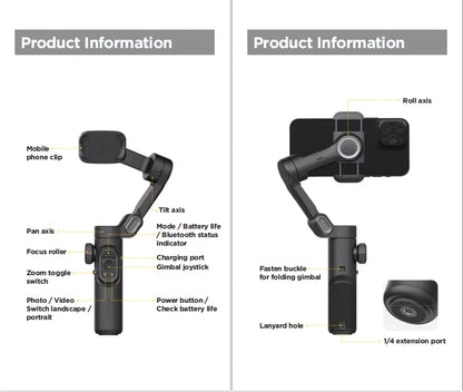 Smooth Motion Handheld Gimbal