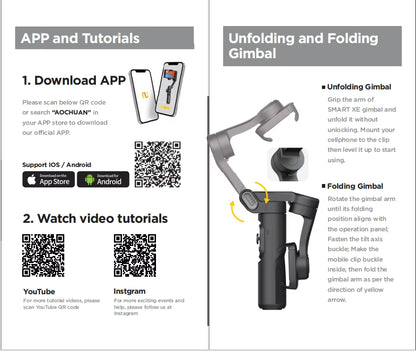 Smooth Motion Handheld Gimbal